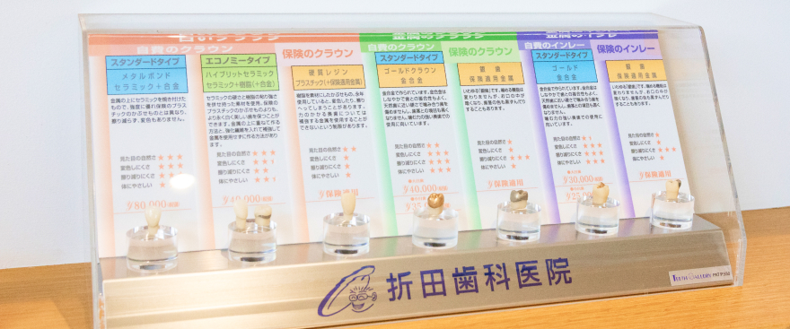 つめ物・かぶせ物